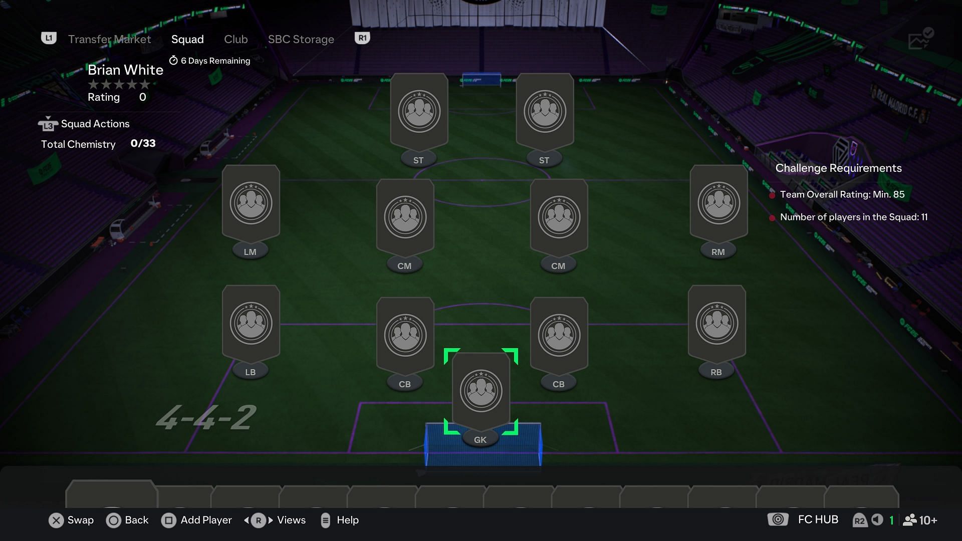 The requirements (Image via EA Sports)